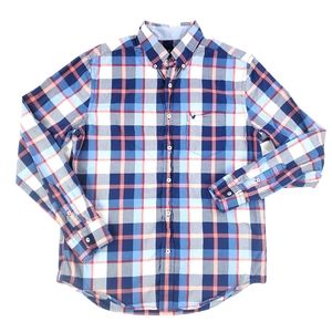 Mens Button Down American Eagle Long Sleeve Size M
